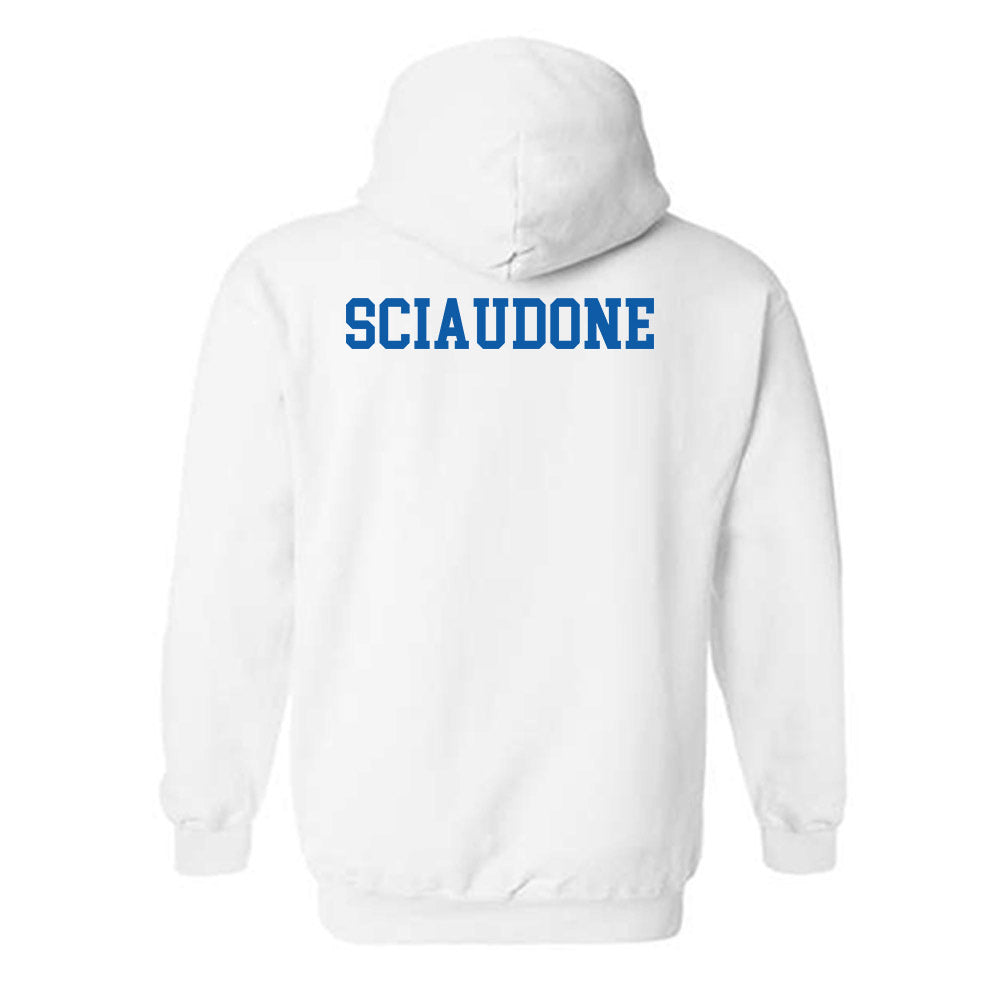 UNC Asheville - NCAA Women's Swimming & Diving : Rose Sciaudone - Classic Shersey Hooded Sweatshirt-1