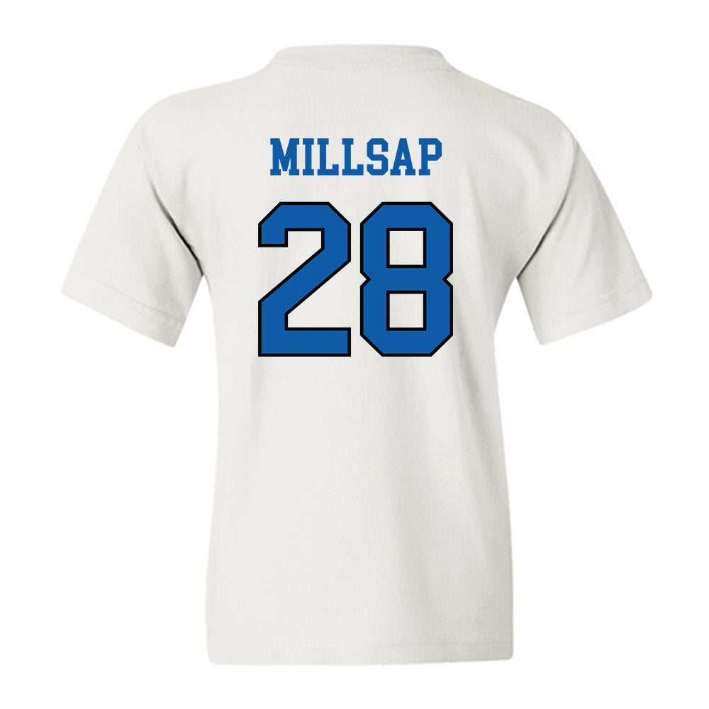 UNC Asheville - NCAA Baseball : Gunner Millsap - Classic Shersey Youth T-Shirt-1
