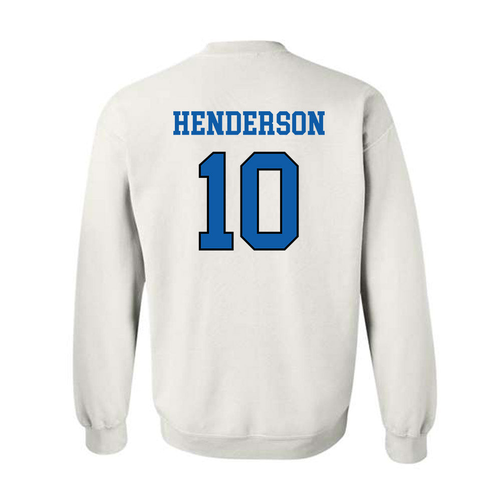 UNC Asheville - NCAA Women's Soccer : Emmie Henderson - Classic Shersey Crewneck Sweatshirt-1