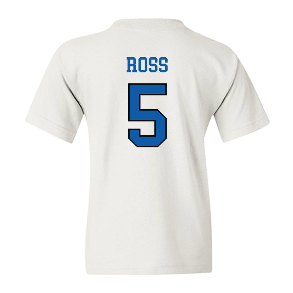 UNC Asheville - NCAA Women's Basketball : Sophia Ross - Classic Shersey Youth T-Shirt-1