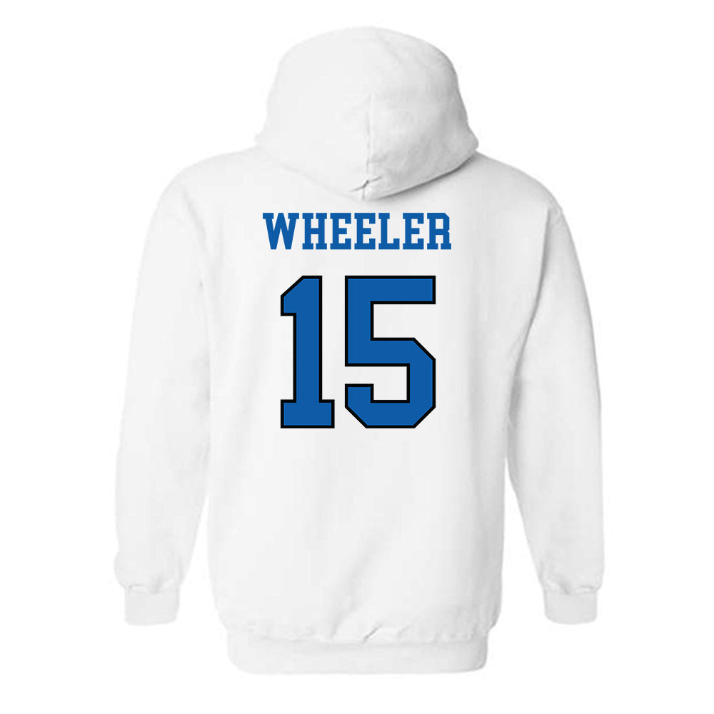 UNC Asheville - NCAA Women's Soccer : Karys Wheeler - Classic Shersey Hooded Sweatshirt-1