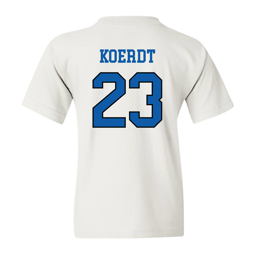 UNC Asheville - NCAA Women's Basketball : Jaidyn Koerdt - Classic Shersey Youth T-Shirt-1