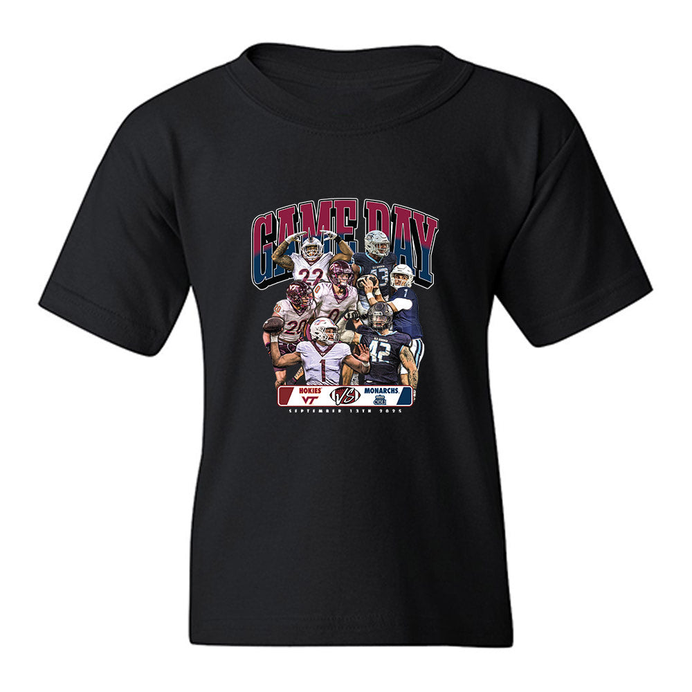 Virginia Tech - NCAA Football : - Youth T-Shirt-0