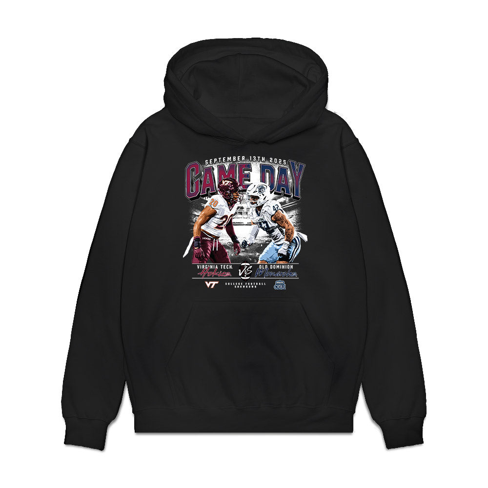 Virginia Tech - NCAA Football : - Premium Hooded Sweatshirt-0