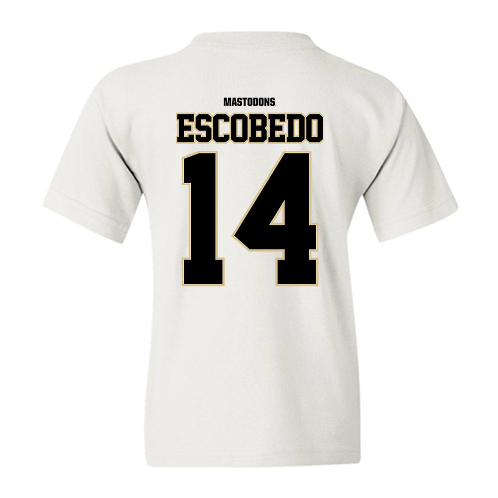 PFW - NCAA Men's Soccer : Jonny Escobedo - Classic Shersey Youth T-Shirt-1