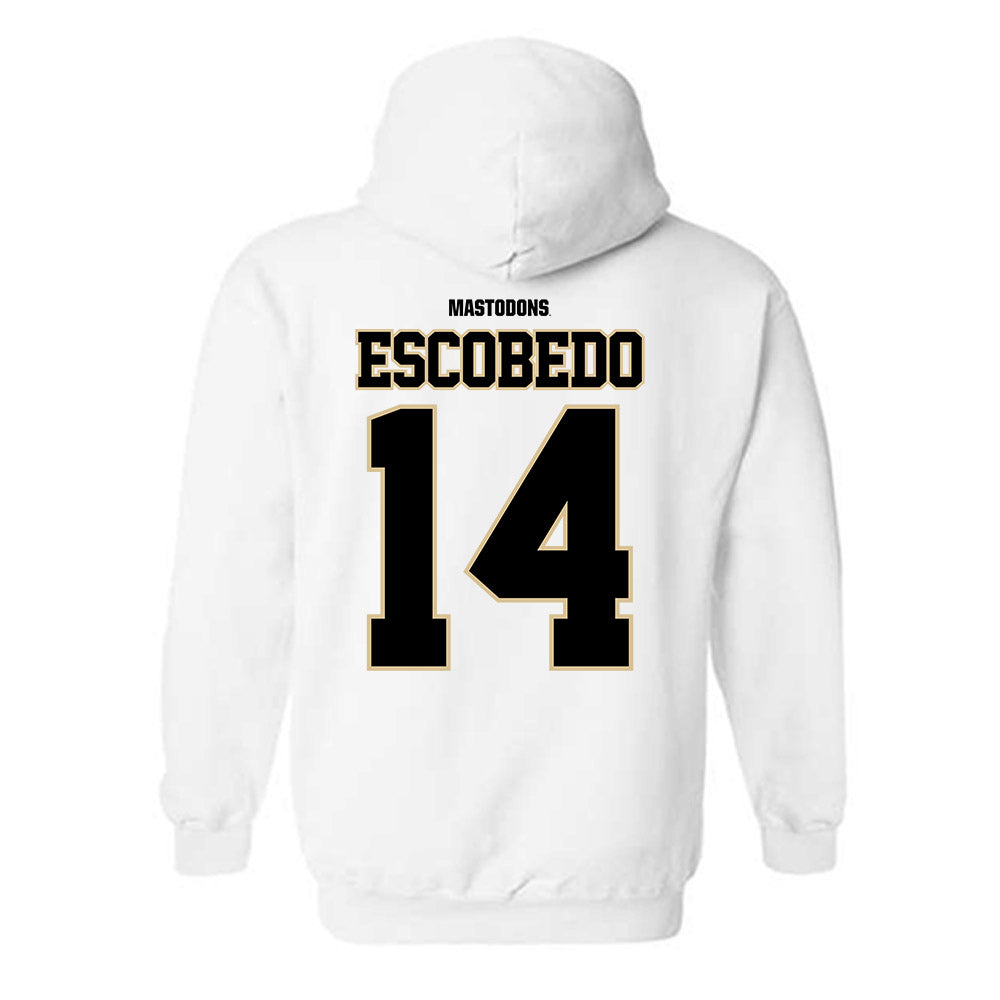 PFW - NCAA Men's Soccer : Jonny Escobedo - Classic Shersey Hooded Sweatshirt-1