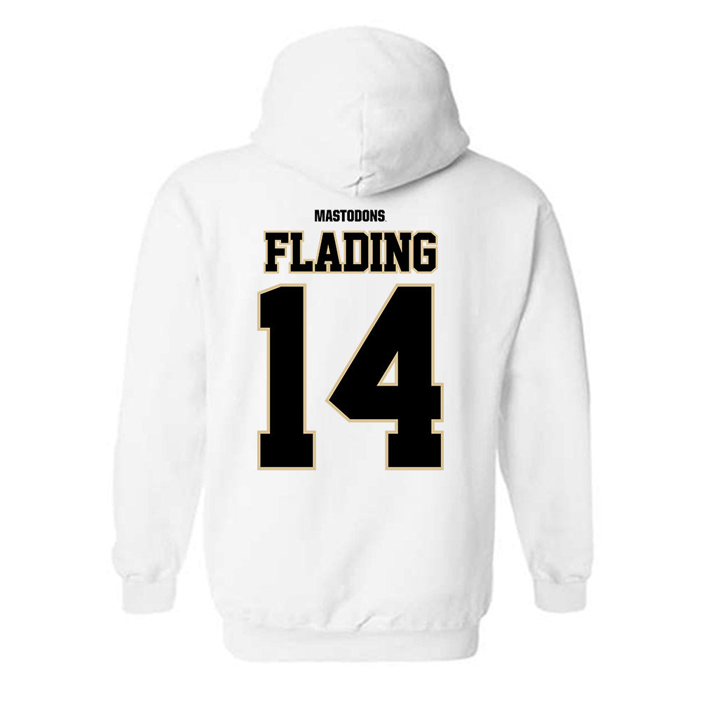 PFW - NCAA Women's Soccer : Soraya Flading - Classic Shersey Hooded Sweatshirt-1