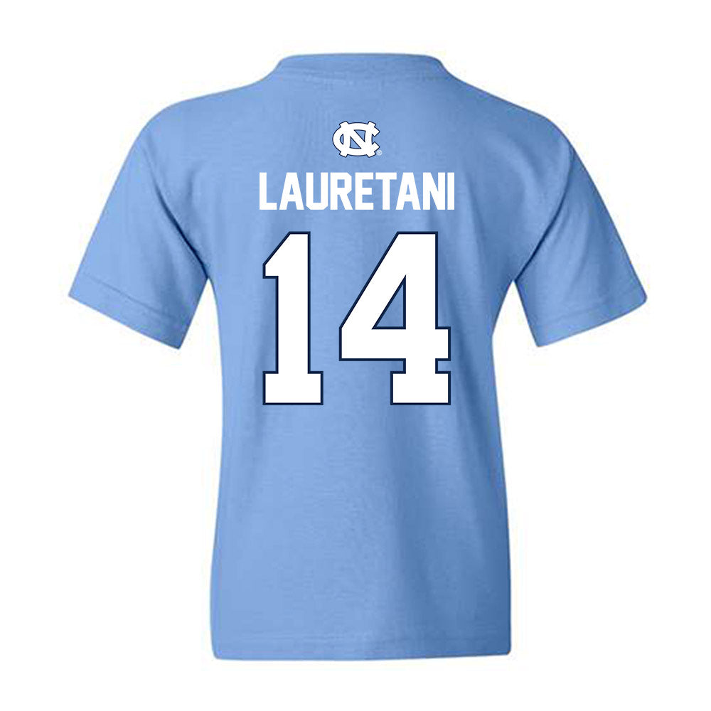 UNC - NCAA Women's Lacrosse : Gabby Lauretani - NCAA® Champions Classic Shersey Youth T-Shirt-1
