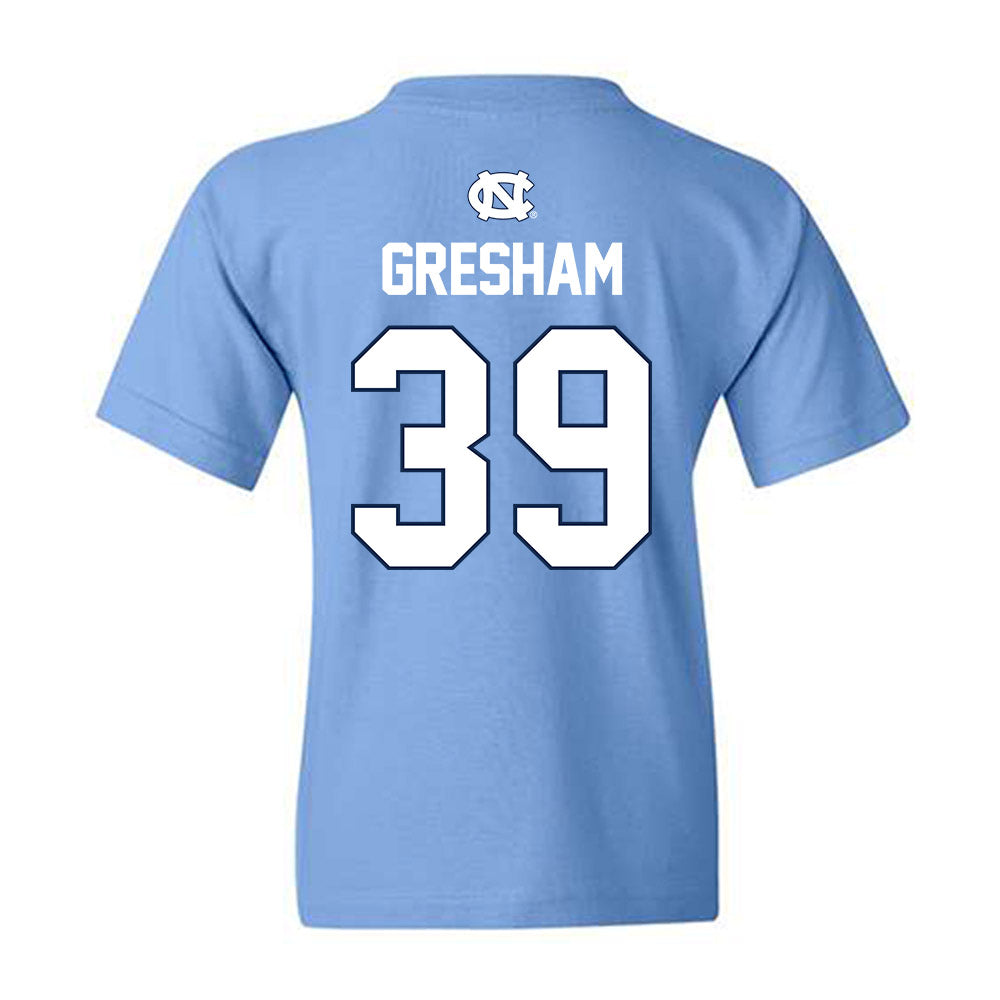 UNC - NCAA Women's Lacrosse : Sarah Gresham - NCAA® Champions Classic Shersey Youth T-Shirt-1