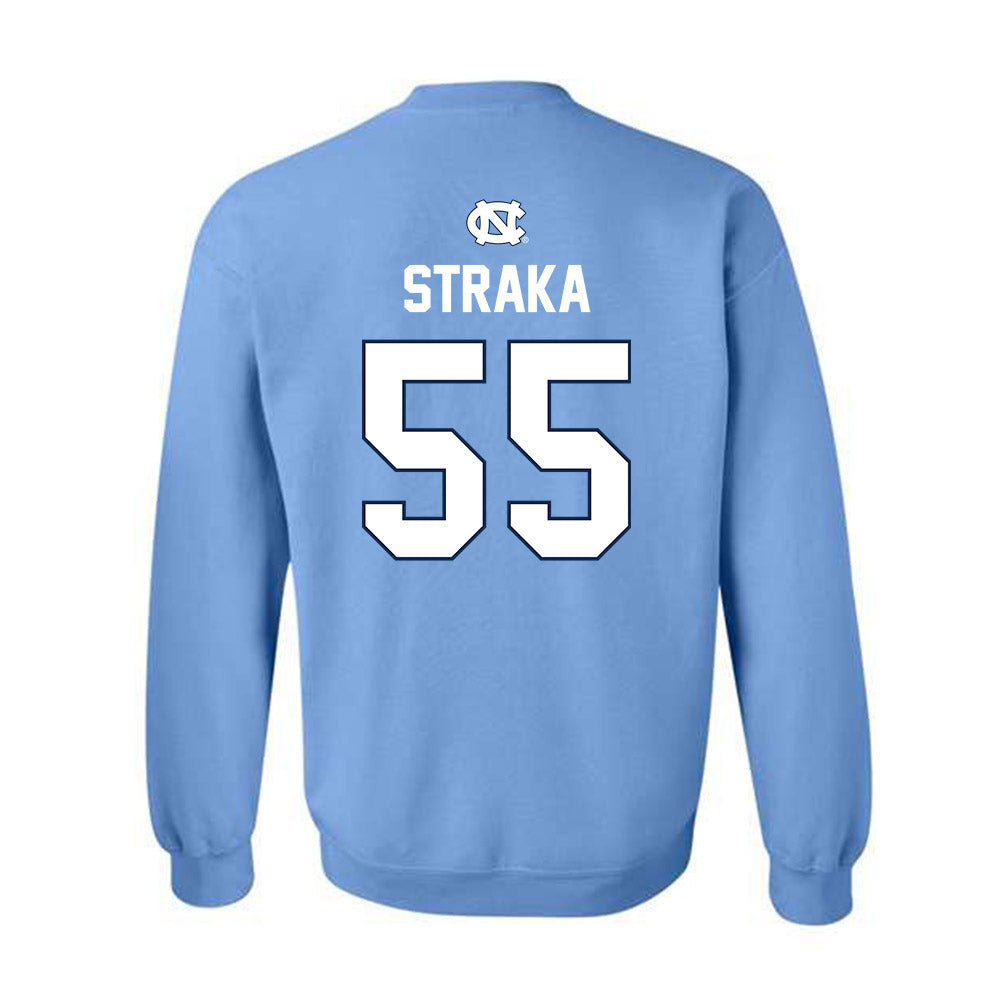 UNC - NCAA Women's Lacrosse : Sophie Straka - NCAA® Champions Classic Shersey Crewneck Sweatshirt-1