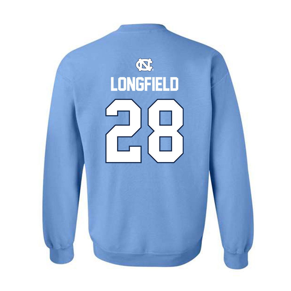 UNC - NCAA Women's Lacrosse : Molly Longfield - NCAA® Champions Classic Shersey Crewneck Sweatshirt-1