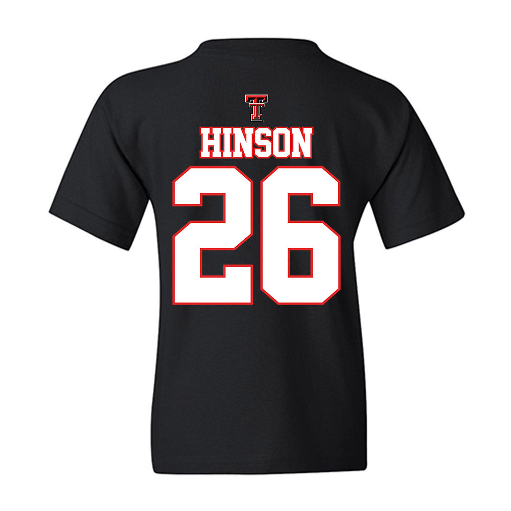 Texas Tech - NCAA Softball : Brianna Hinson - NCAA® Classic Shersey Youth T-Shirt-1