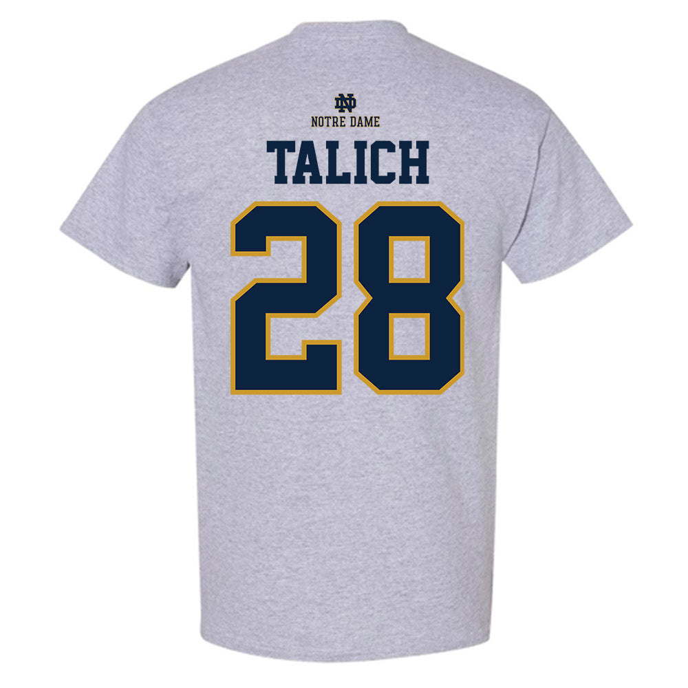 Notre Dame - NCAA Football : Luke Talich - T-Shirt-1