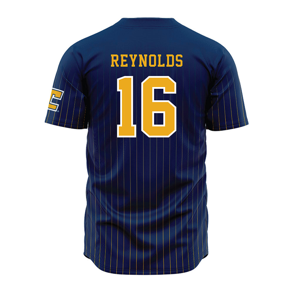 UTC - NCAA Women's Volleyball : Ashley Reynolds - Blue Jersey-1