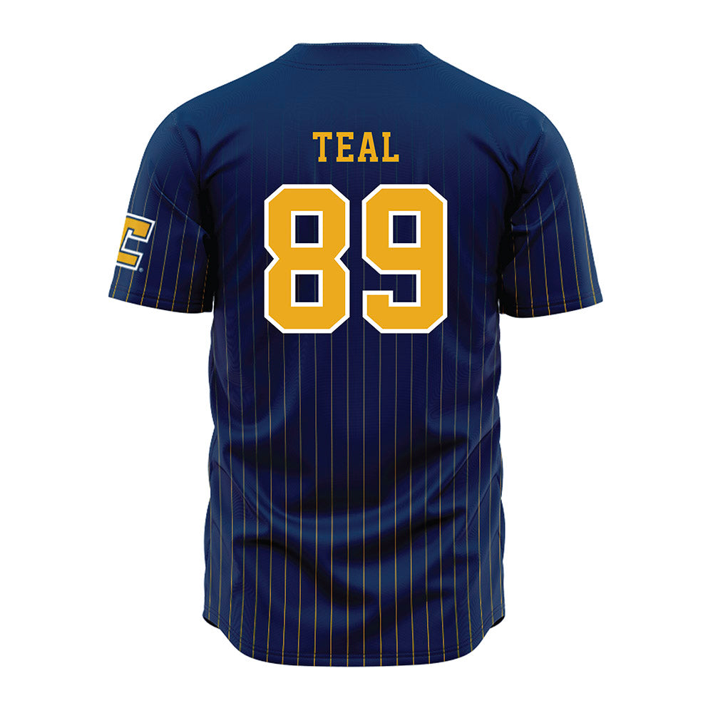 UTC - NCAA Football : Hunter Teal - Blue Jersey-1