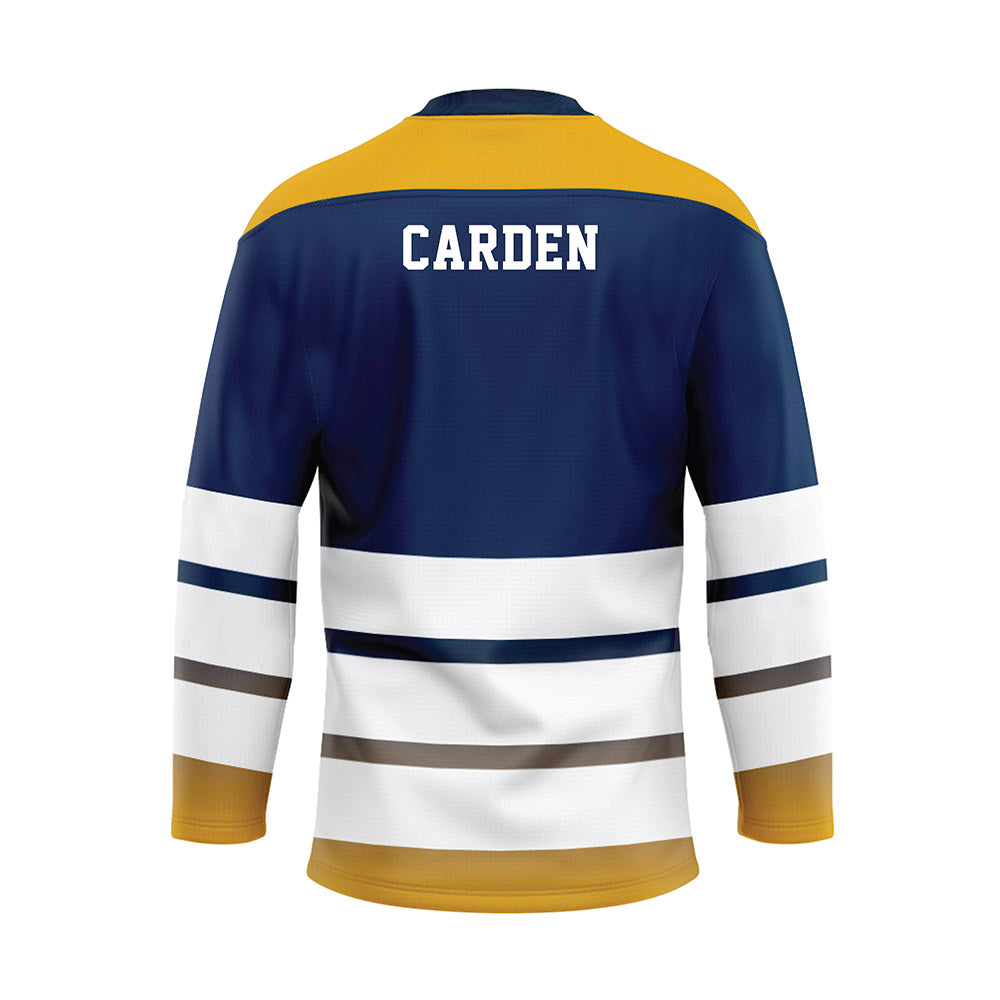 UTC - NCAA Women's Cross Country : Halle Carden - Blue Hockey Jersey-1