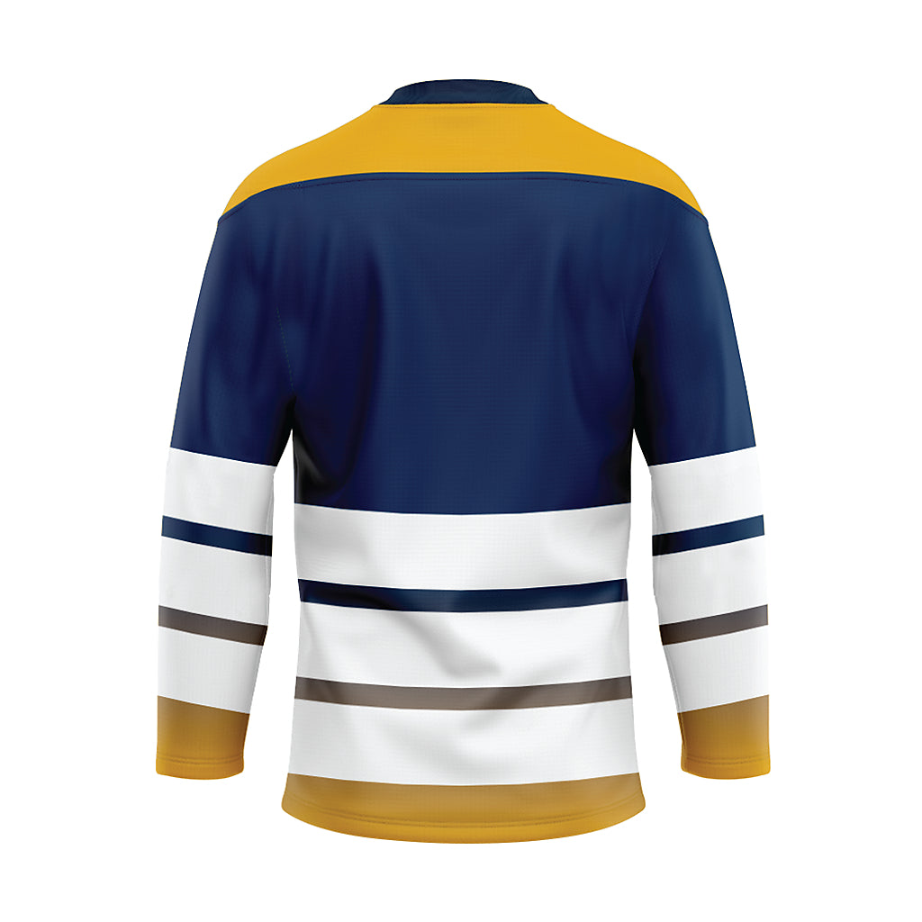 UTC - NCAA Men's Ice Hockey : - Blue Hockey Jersey-1