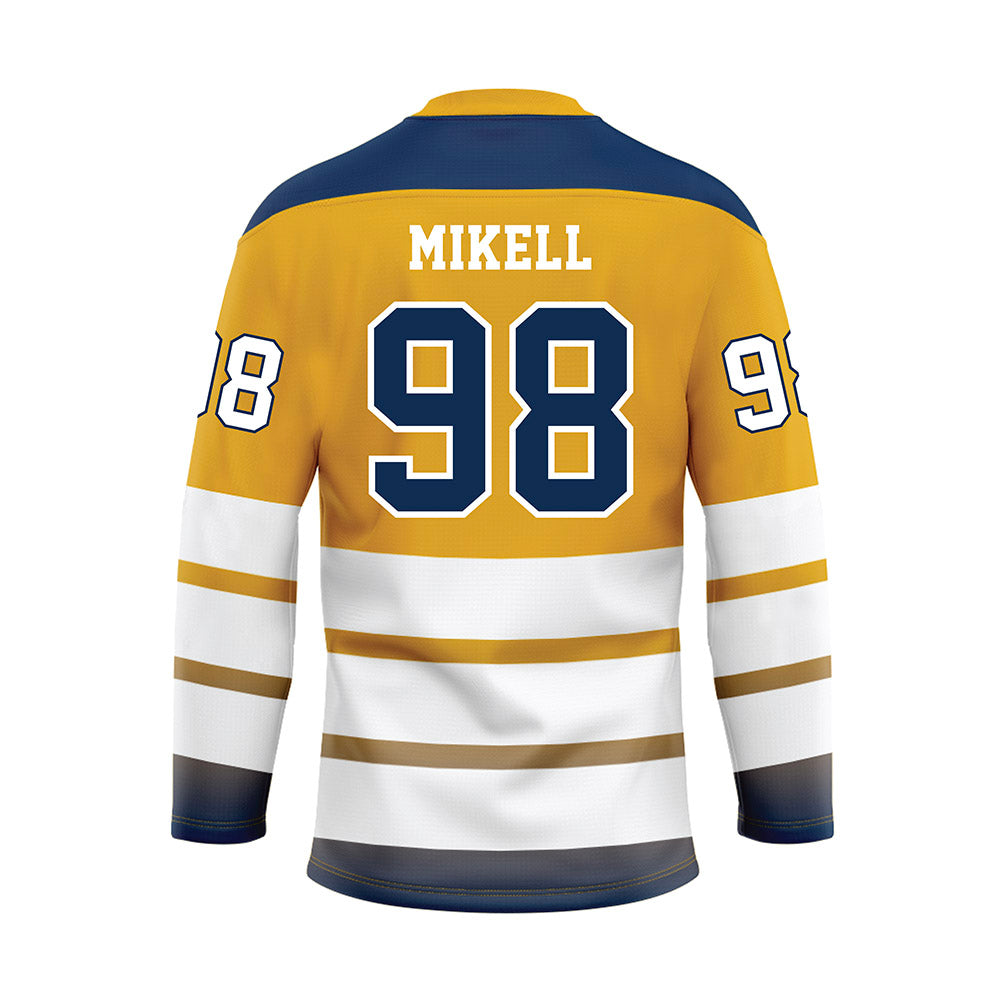 UTC - NCAA Football : Terry Mikell - Gold Hockey Jersey-1