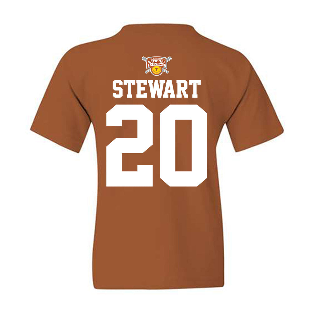 Texas - NCAA Softball : Katie Stewart - NCAA® Classic Shersey Youth T-Shirt-1