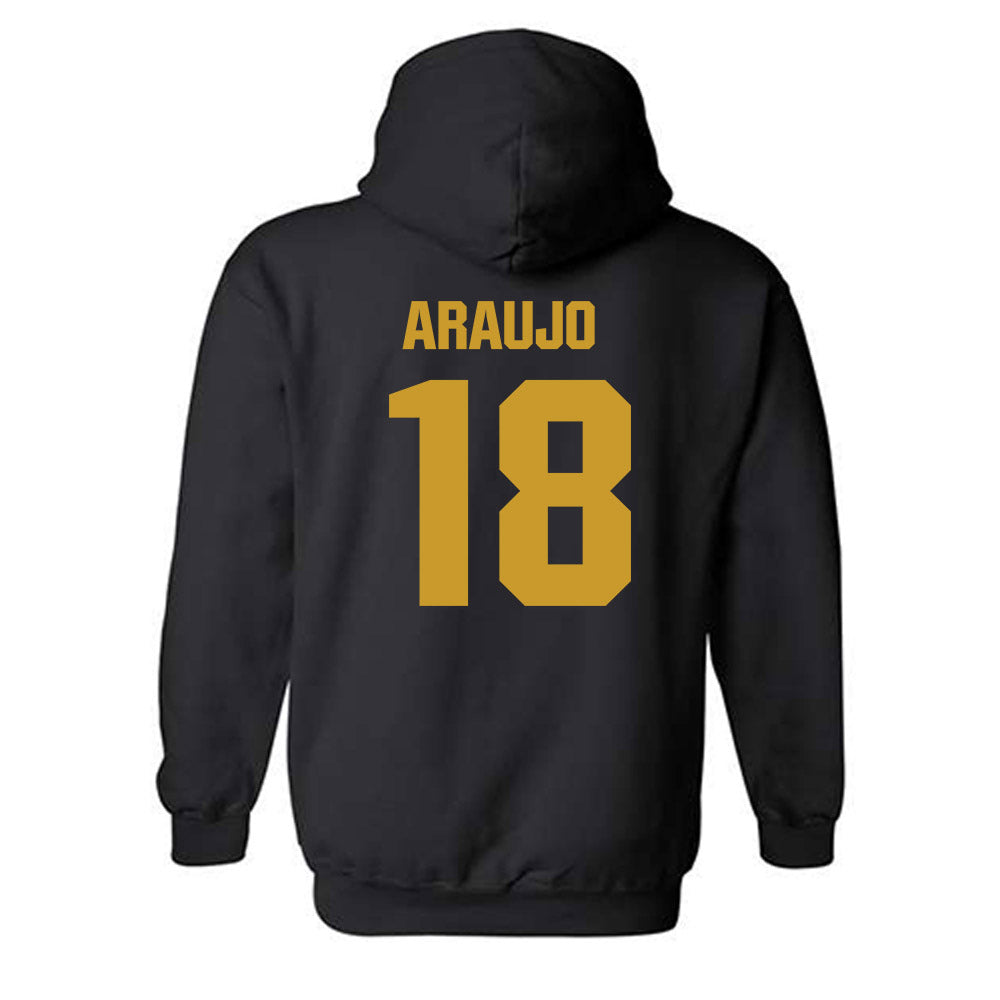 Alabama State - NCAA Baseball : Caio Araujo - Classic Shersey Hooded Sweatshirt-1