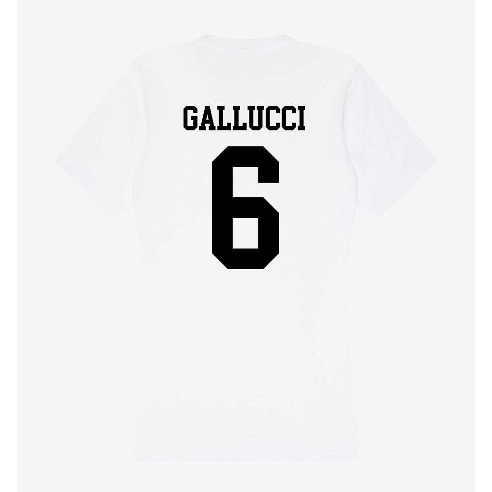 Alabama State - NCAA Women's Soccer : Adriana Gallucci - Classic Shersey Women's V-Neck T-Shirt-1