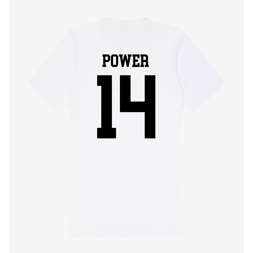 Alabama State - NCAA Baseball : Trey Power - Classic Shersey Women's V-Neck T-Shirt-1