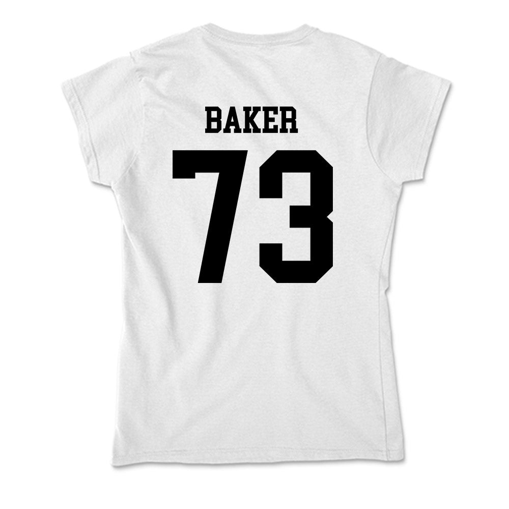 Alabama State - NCAA Football : Elijah Baker - Classic Shersey Soft Style Women’s T-Shirt-1