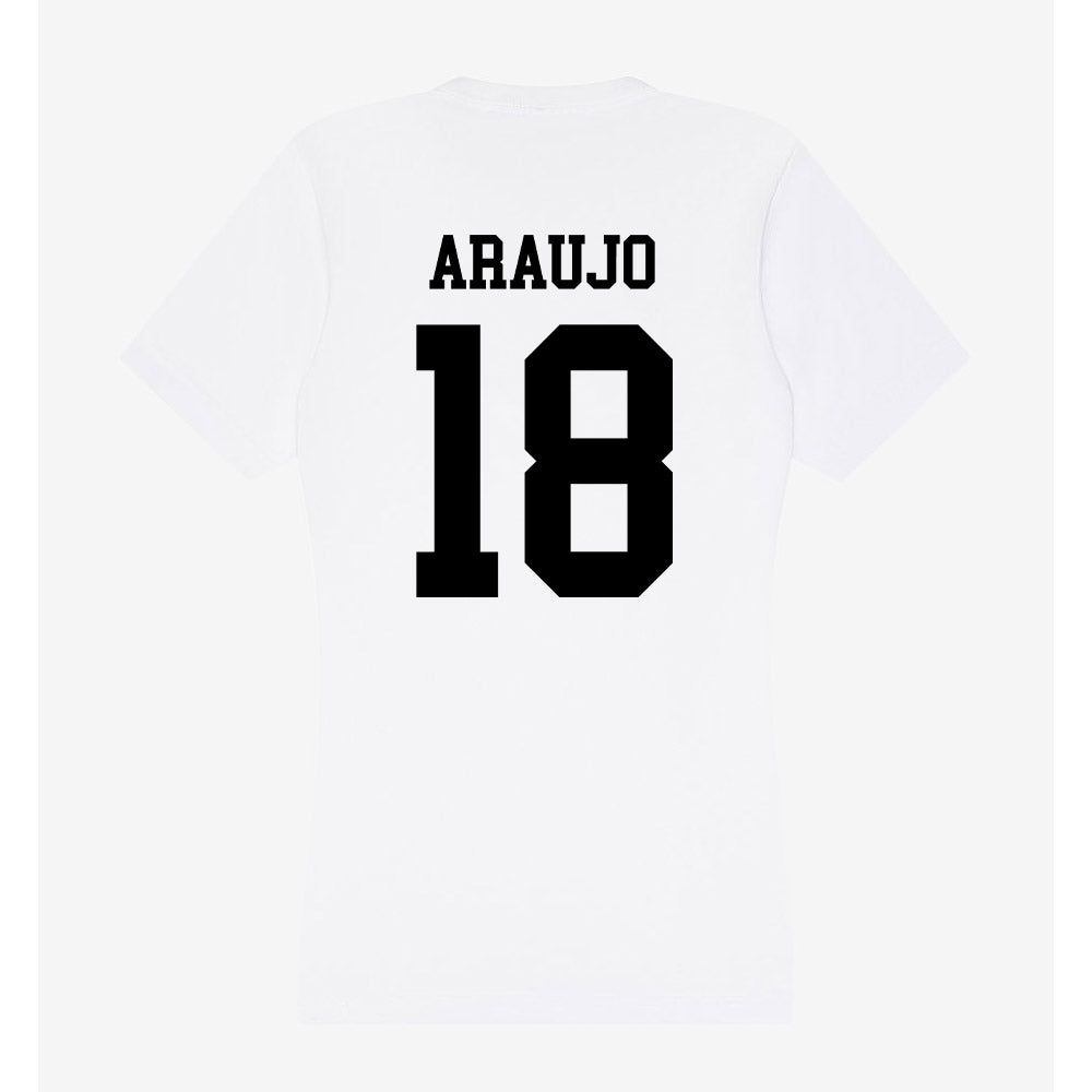 Alabama State - NCAA Baseball : Caio Araujo - Classic Shersey Women's V-Neck T-Shirt-1