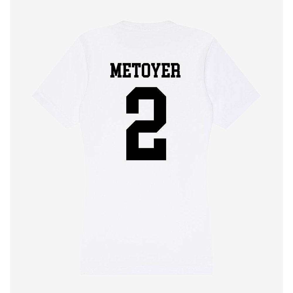 Alabama State - NCAA Women's Volleyball : Brynn Metoyer - Classic Shersey Women's V-Neck T-Shirt-1