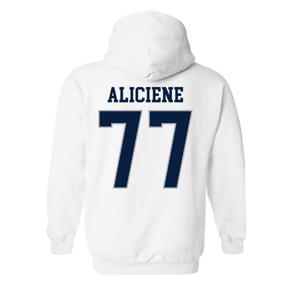 Penn State - NCAA Football : Owen Aliciene - Sports Shersey Hooded Sweatshirt-1