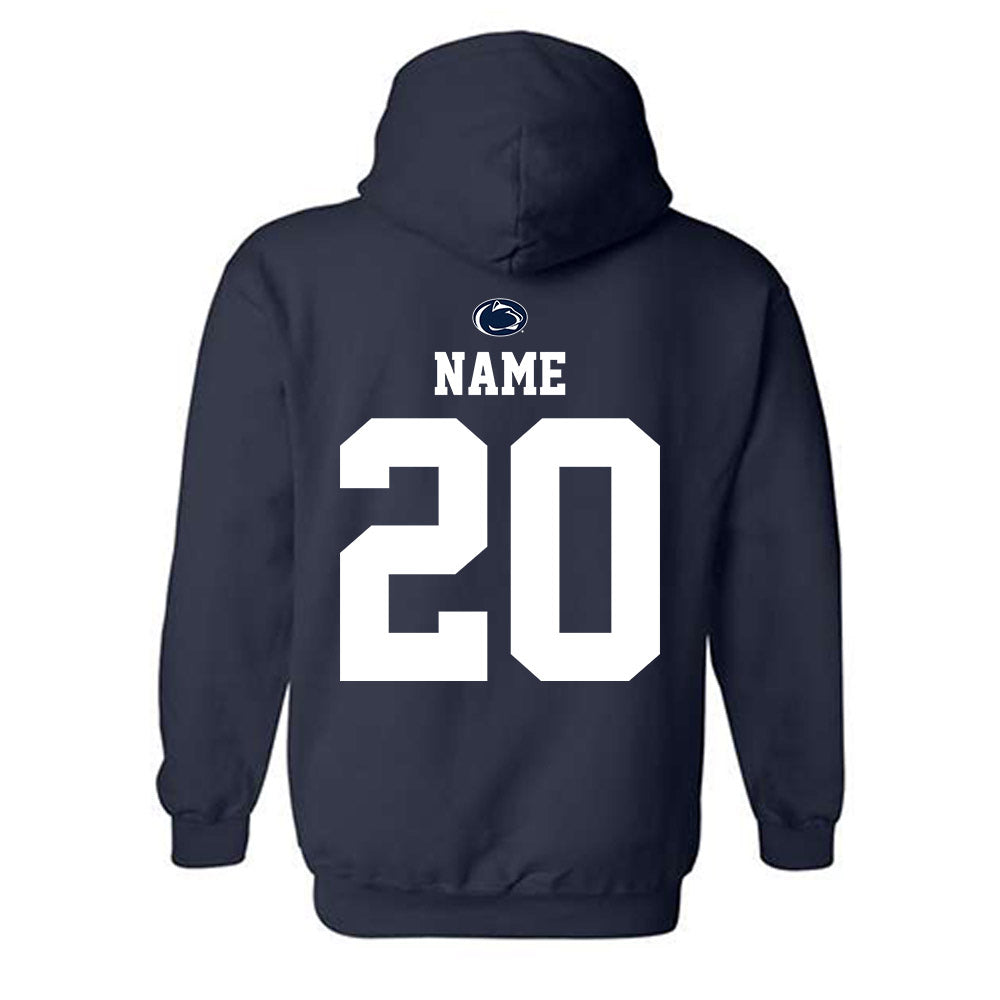 Penn State - NCAA Men's Soccer : Ryan Sterling - Sports Shersey Hooded Sweatshirt-1