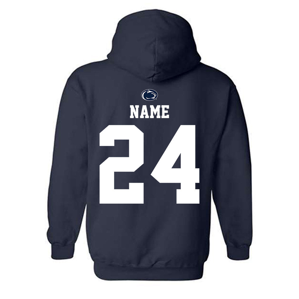 Penn State - NCAA Men's Soccer : Beckham Brown - Sports Shersey Hooded Sweatshirt-1