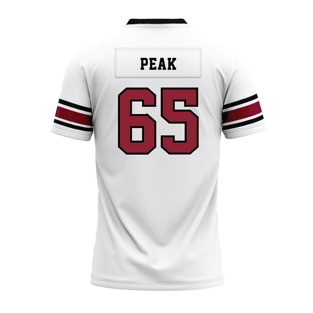 South Carolina - NCAA Football : Jacarrius Peak - White Premium Football Jersey-1