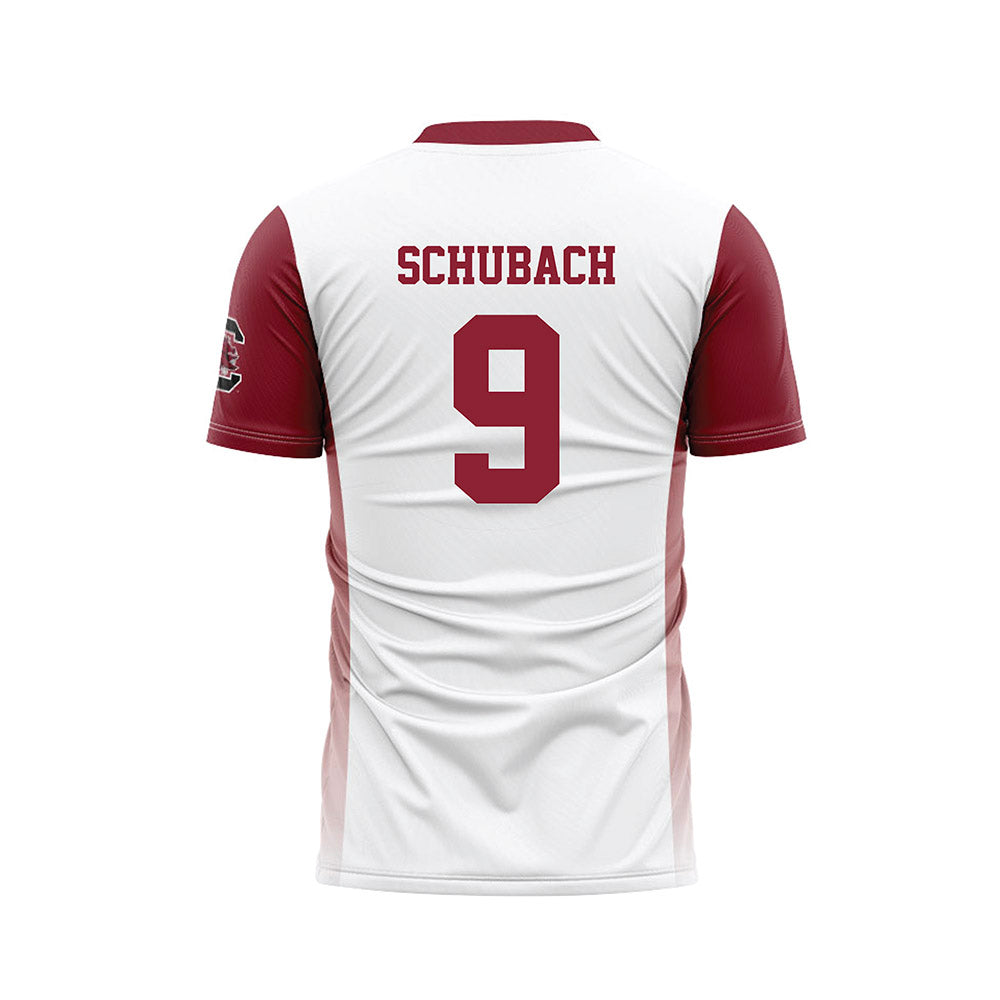South Carolina - NCAA Women's Soccer : Reagan Schubach - White Soccer Jersey-1