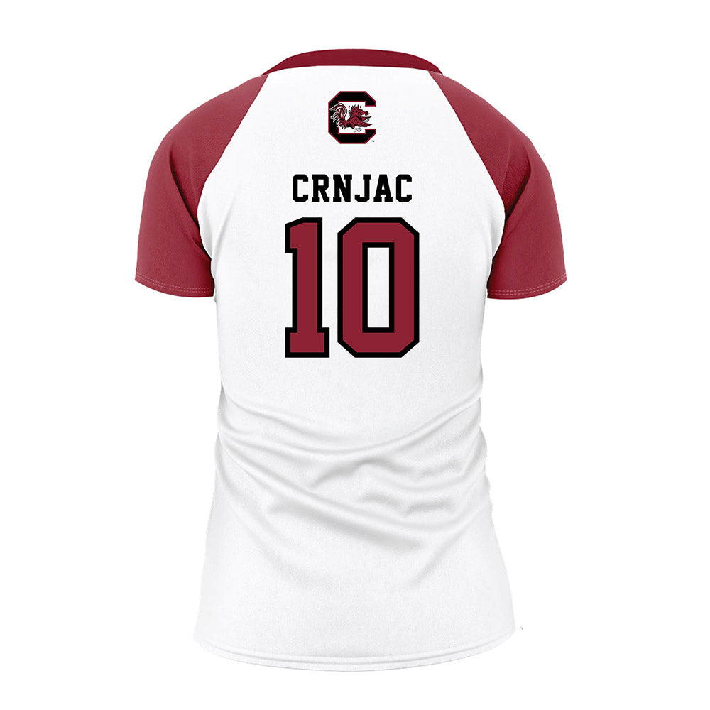 South Carolina - NCAA Women's Volleyball : Madi Crnjac - White Volleyball Jersey-1