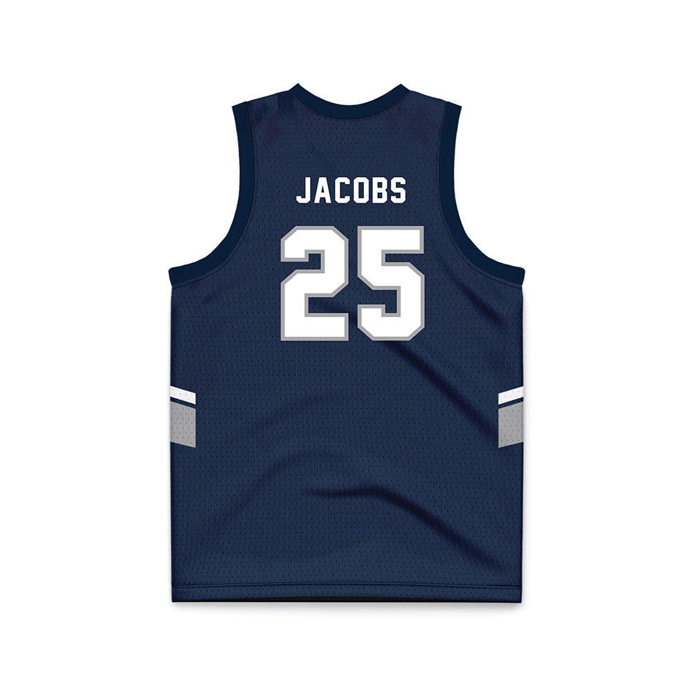 UNF - NCAA Men's Basketball : Gabriel Jacobs - Blue Basketball Jersey-1