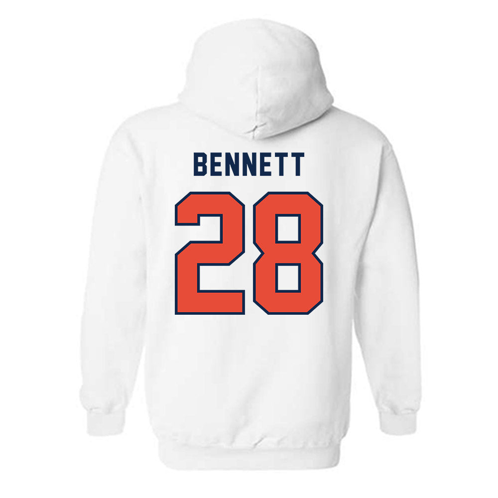 Illinois - NCAA Football : Kayden Bennett - Classsic Shersey Hooded Sweatshirt-1