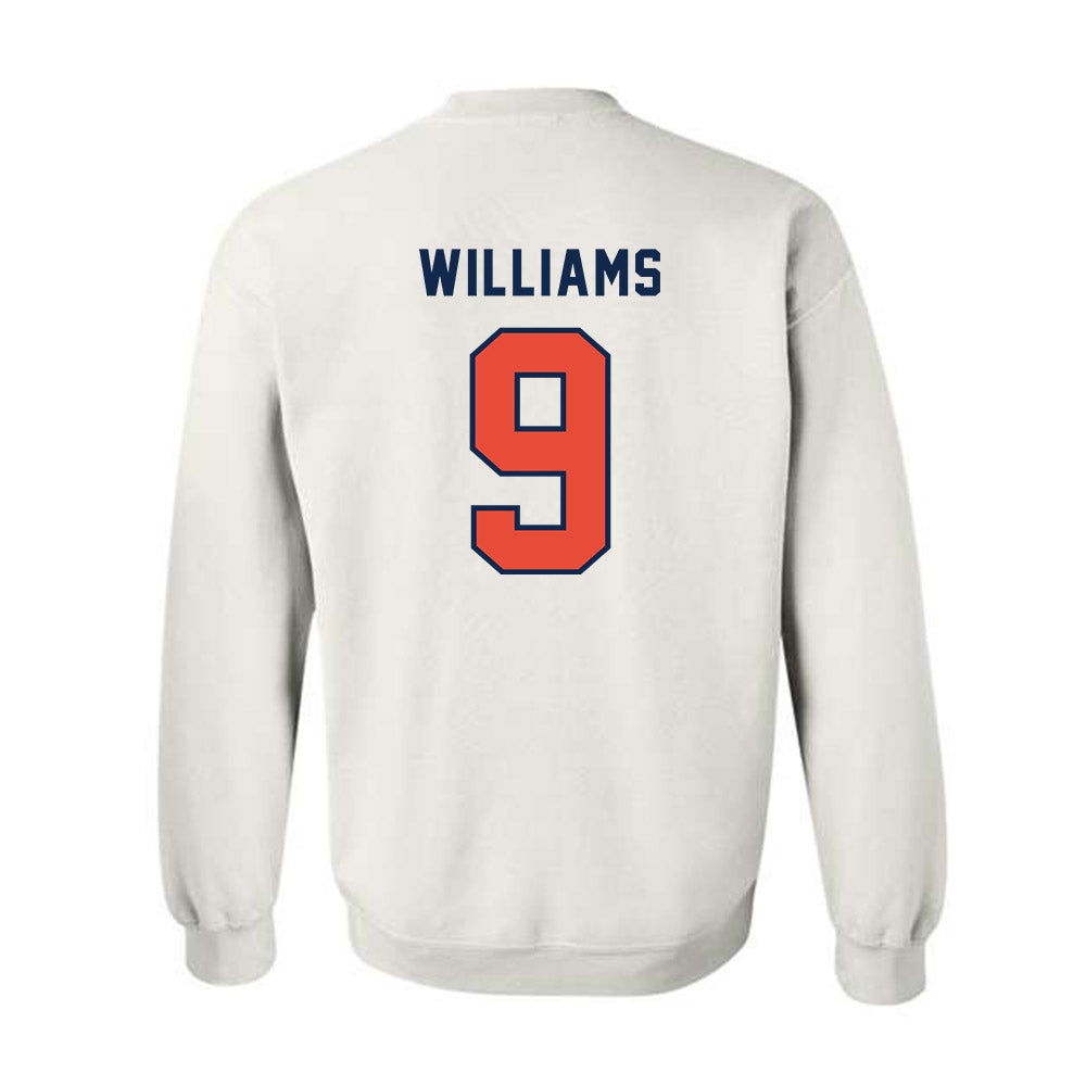 Illinois - NCAA Football : Lavon Williams - Classsic Shersey Crewneck Sweatshirt-1