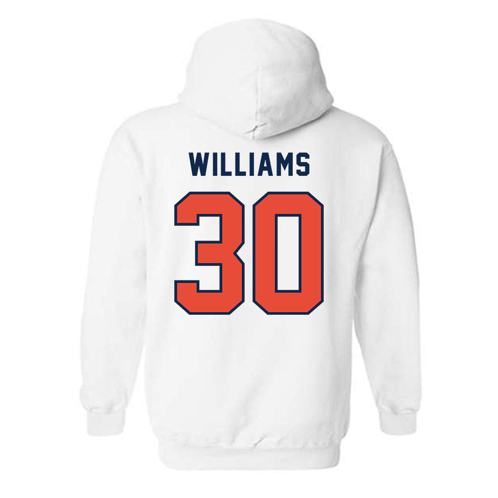 Illinois - NCAA Football : Tony Williams - Classsic Shersey Hooded Sweatshirt-1