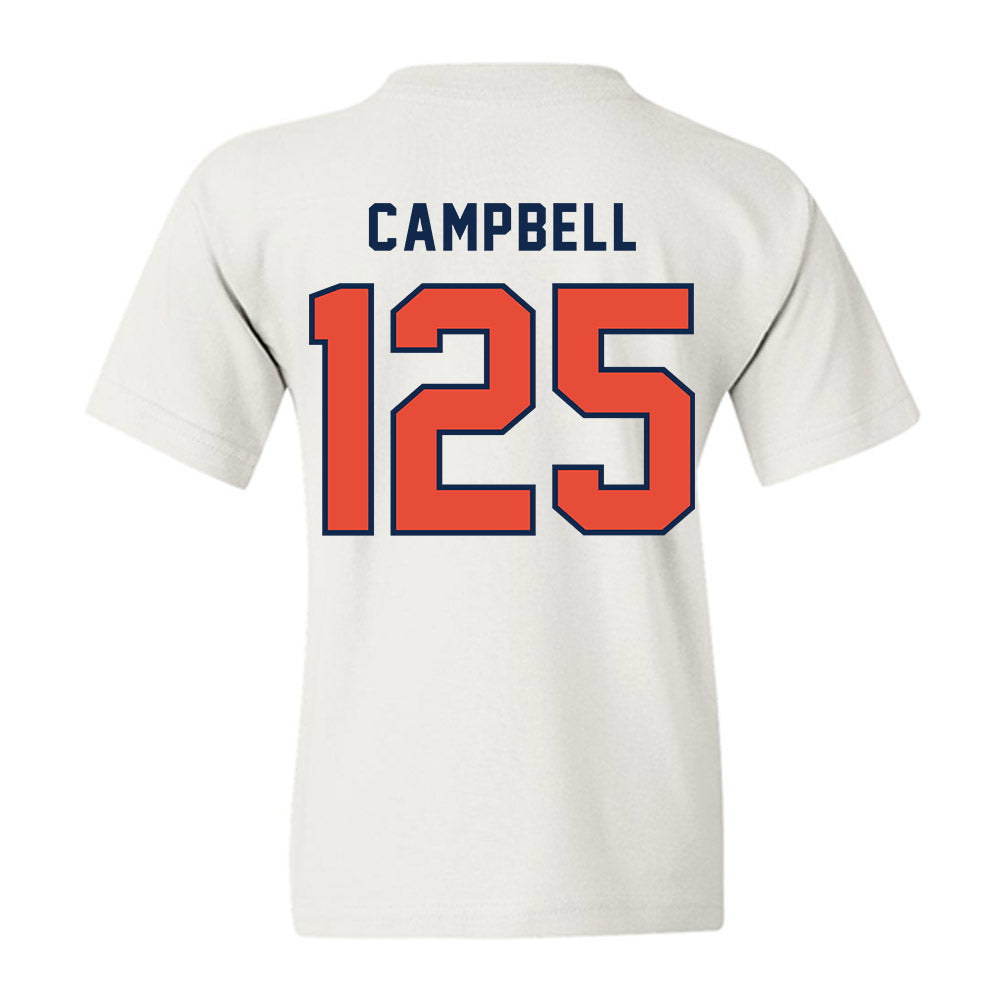 Illinois - NCAA Wrestling : Cj Campbell - Classsic Shersey Youth T-Shirt-1