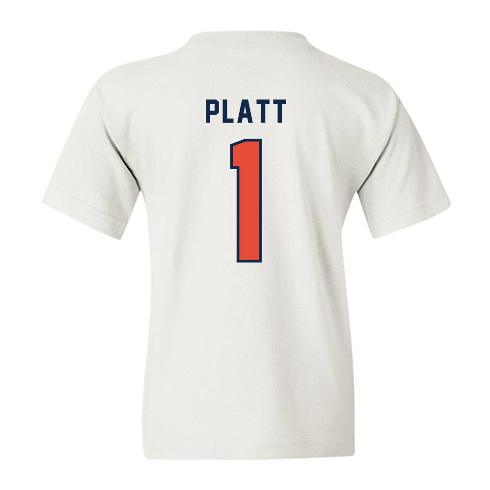Illinois - NCAA Football : Jayshon Platt - Classsic Shersey Youth T-Shirt-1