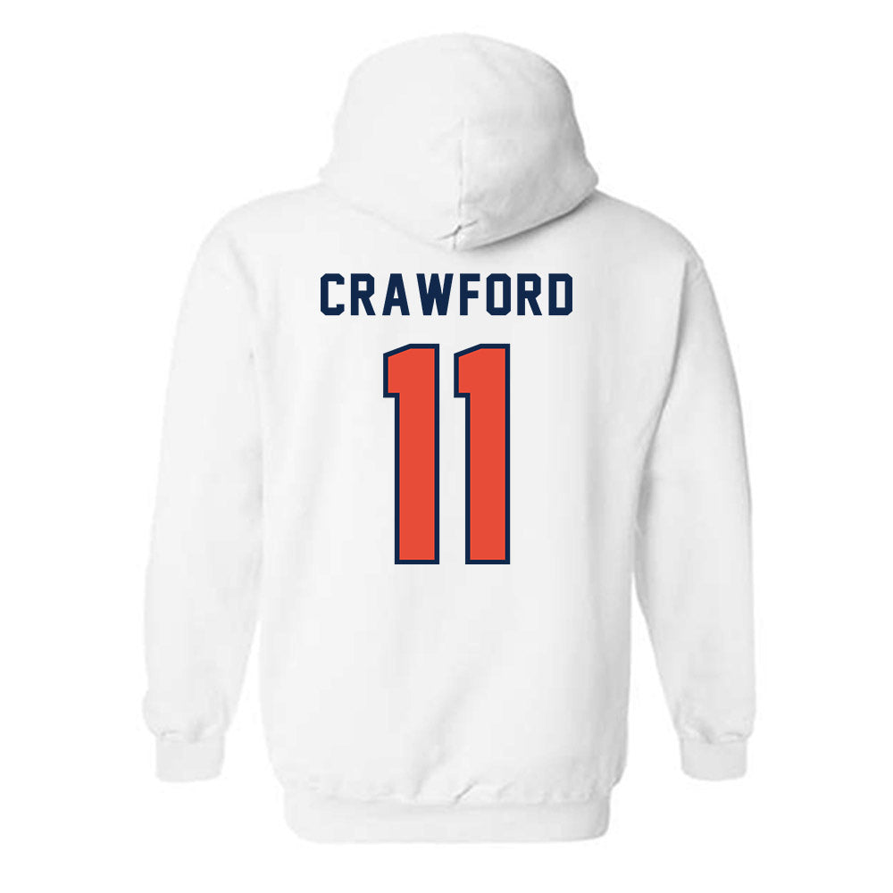 Illinois - NCAA Softball : Christina Crawford - Classsic Shersey Hooded Sweatshirt-1