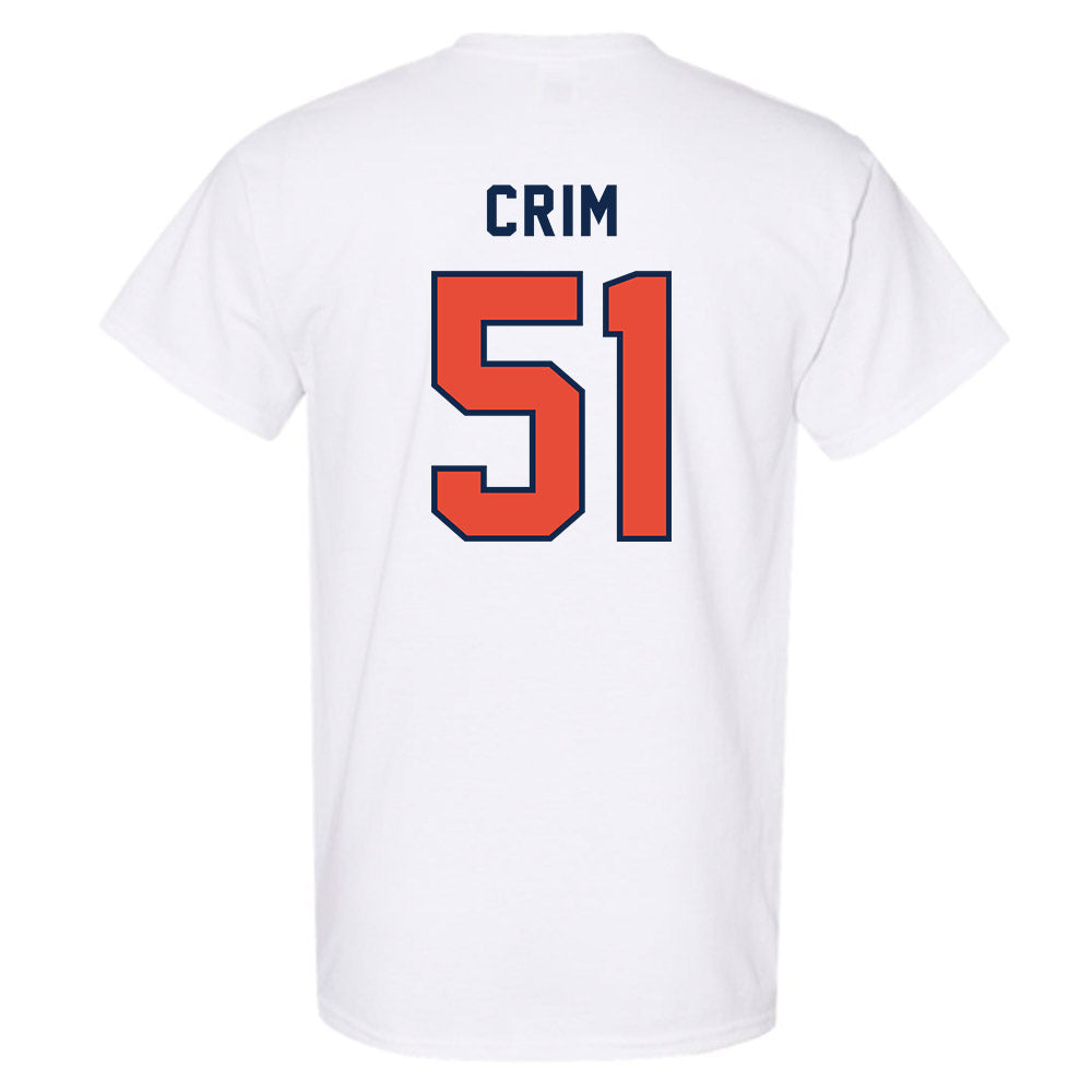 Illinois - NCAA Football : Parker Crim - Classsic Shersey T-Shirt-1