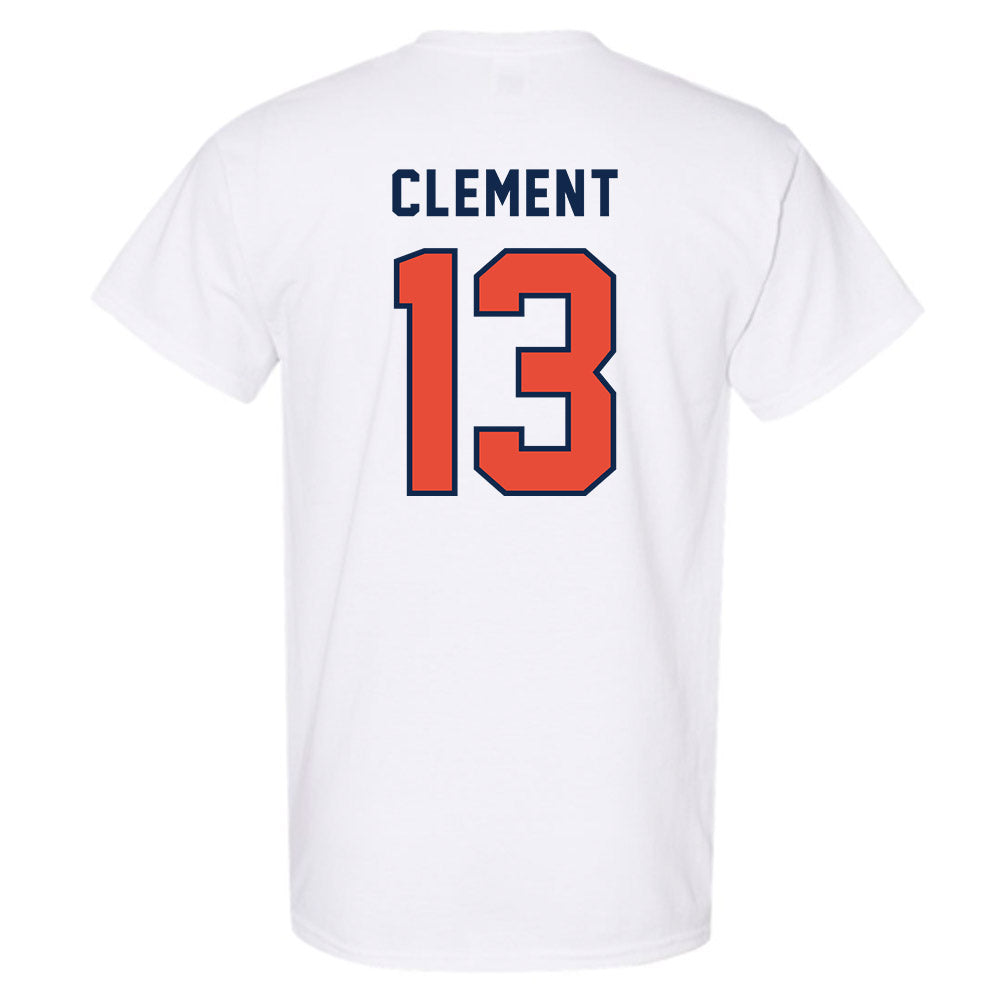 Illinois - NCAA Football : Hudson Clement - Classsic Shersey T-Shirt-1
