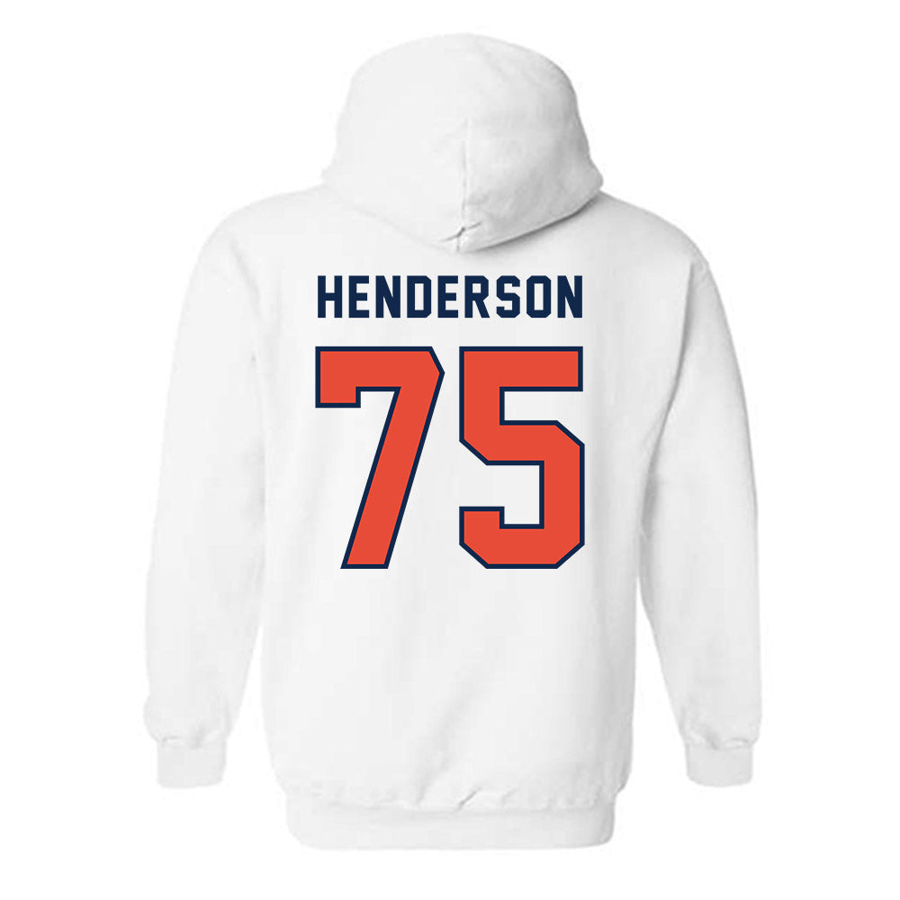 Illinois - NCAA Football : Brandon Henderson - Classsic Shersey Hooded Sweatshirt-1
