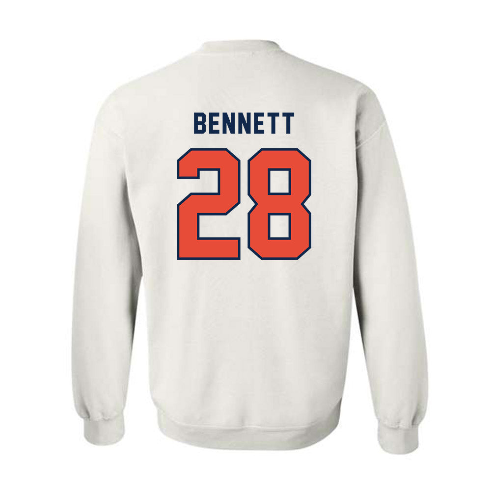 Illinois - NCAA Football : Kayden Bennett - Classsic Shersey Crewneck Sweatshirt-1