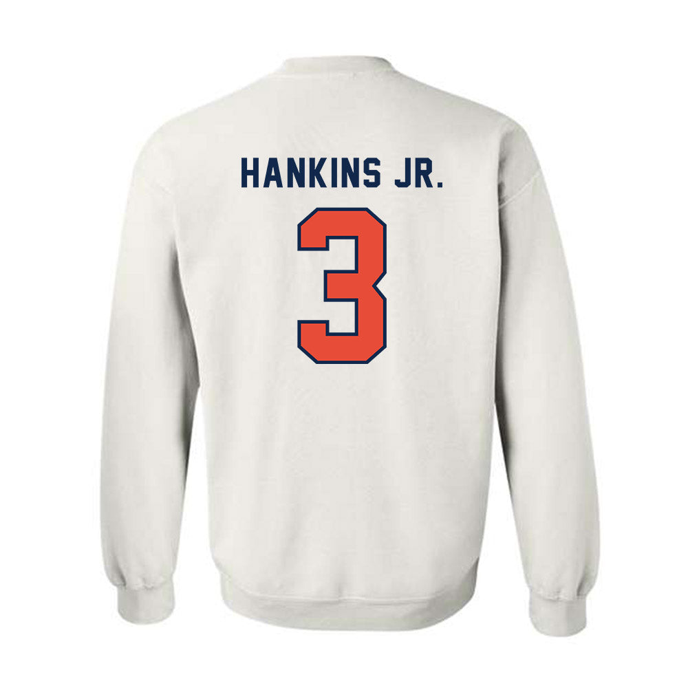 Illinois - NCAA Football : Nick Hankins Jr. - Classsic Shersey Crewneck Sweatshirt-1