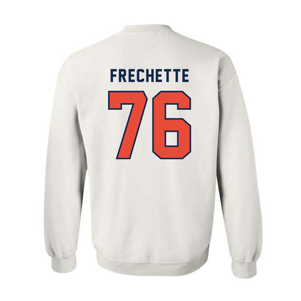 Illinois - NCAA Football : Dylan Frechette - Classsic Shersey Crewneck Sweatshirt-1