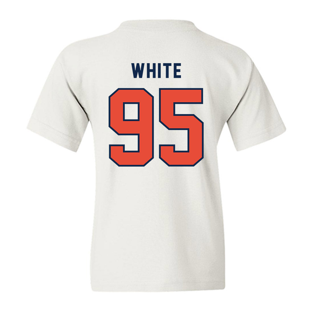 Illinois - NCAA Football : Isaiah White - Classsic Shersey Youth T-Shirt-1