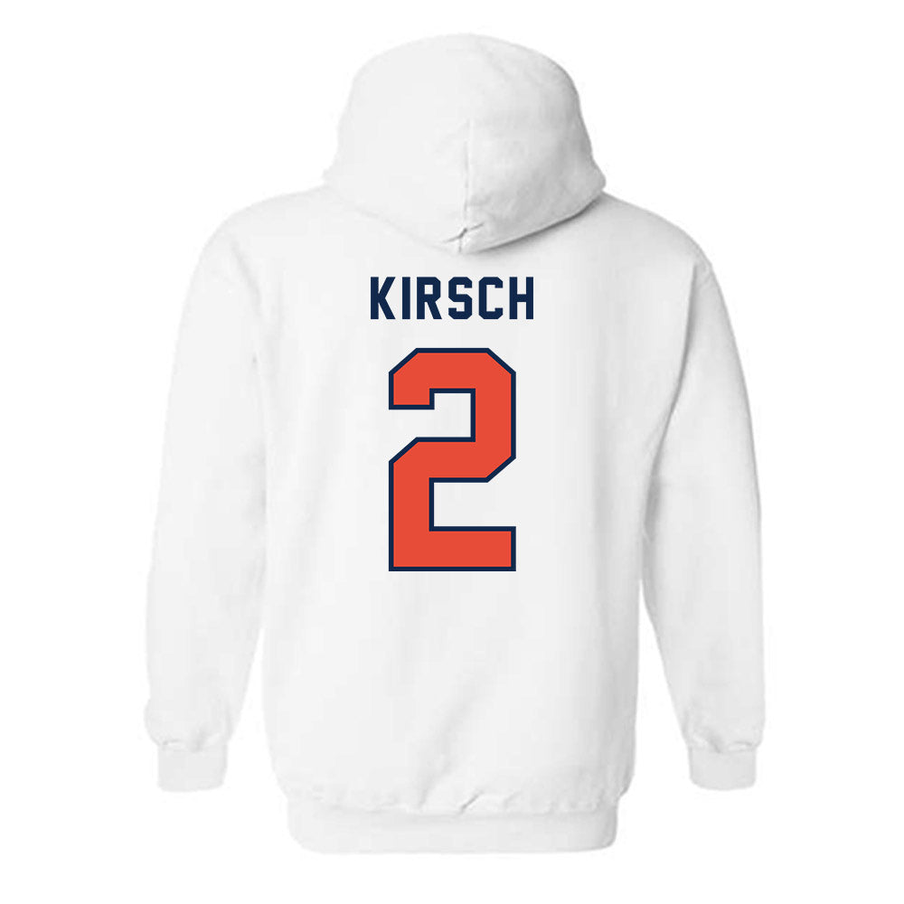 Illinois - NCAA Women's Volleyball : Taryn Kirsch - Classsic Shersey Hooded Sweatshirt-1